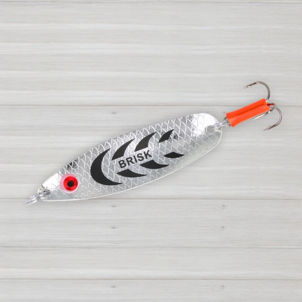 Блешня коливна ZEOX Brisk № 2, 17г, колір № 001В Silver